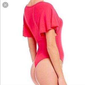 Intimately Free People Pink Body Suite